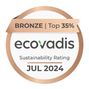 Ecovadis Bronze Sustainability Rating